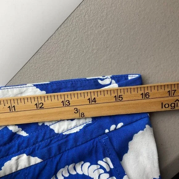 Lilly Pulitzer Schooner Blue Dock Hopper Nautical Palazzo Pippa Pants Wide Leg - Picture 8 of 15